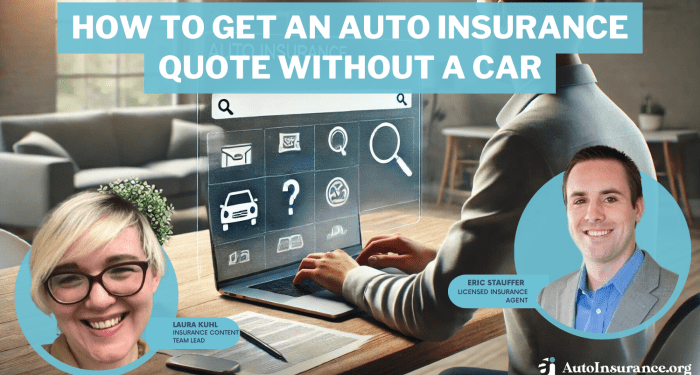 How to Get an Auto Insurance Quote Without a Car in 2025 (5 Easy Steps ...
