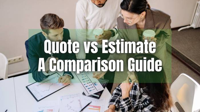 Quote vs Estimate: A Comparison Guide | ReliaBills